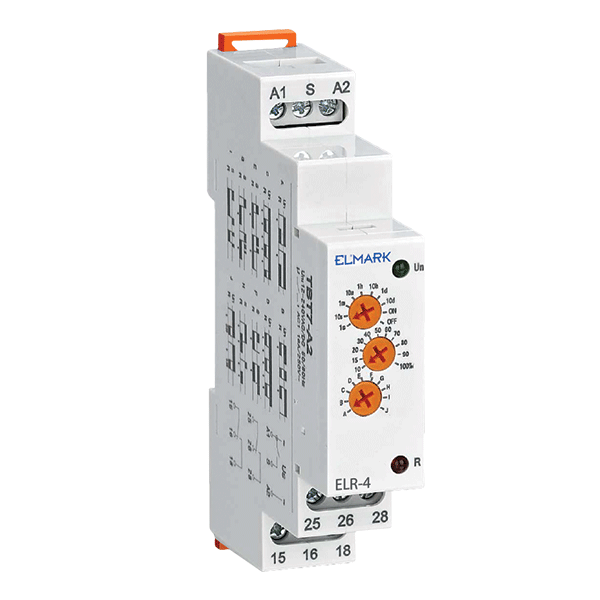 ELR-4 VEČFUNKCIONALNO. RELE 12-240V AC/DC 2ХSPDT 2x16A