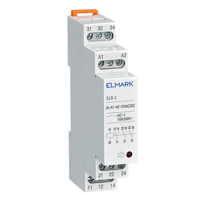 ELR-7D INTERMEDIATE RELAY 230V AC 3ХSPDT 16A