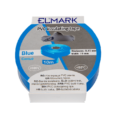ELEKTROIZOLACIJSKI TRAK 10mx19mm MODRA