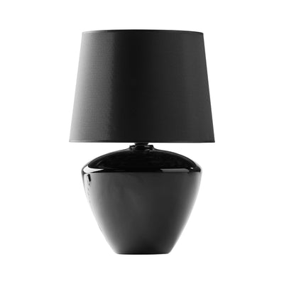 TK Lighting namizna svetilka fiord 5463 1XE27 črna