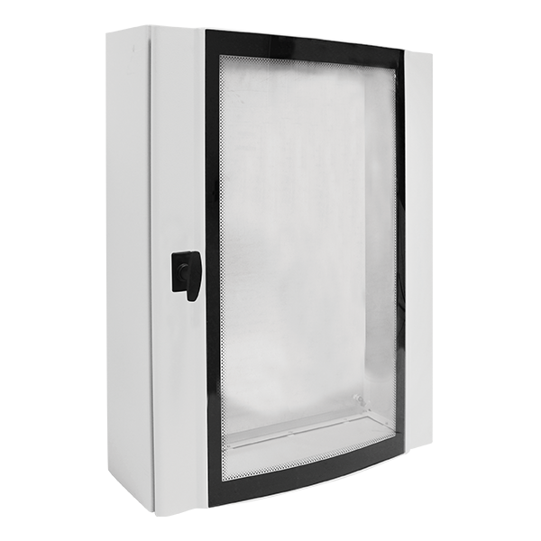 METAL DISTR. BOARD ELOX 180/60/25 TEMP. GLASS,IP55