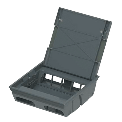 SOCKET CASE 8 MODULES 45x45 + 2 MODULES 22x45MM