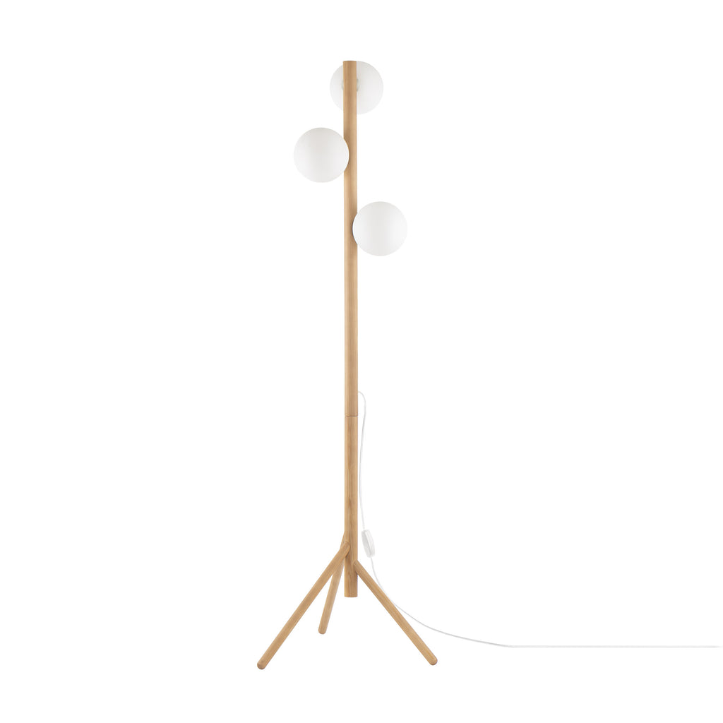 TK LIGHTING FLOOR LAMP ESTERA 5809 3XG9 BROWN