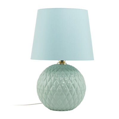 TK Lighting namizna svetilka santana 5903 1XE27 modra
