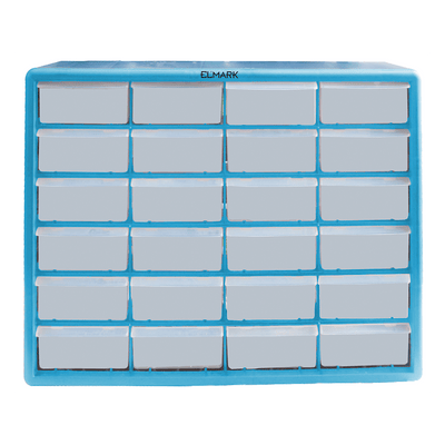 PLASTIKA STORAGE ŠKATLA 24DRAWERS 50X16X39cm NO VIJAK