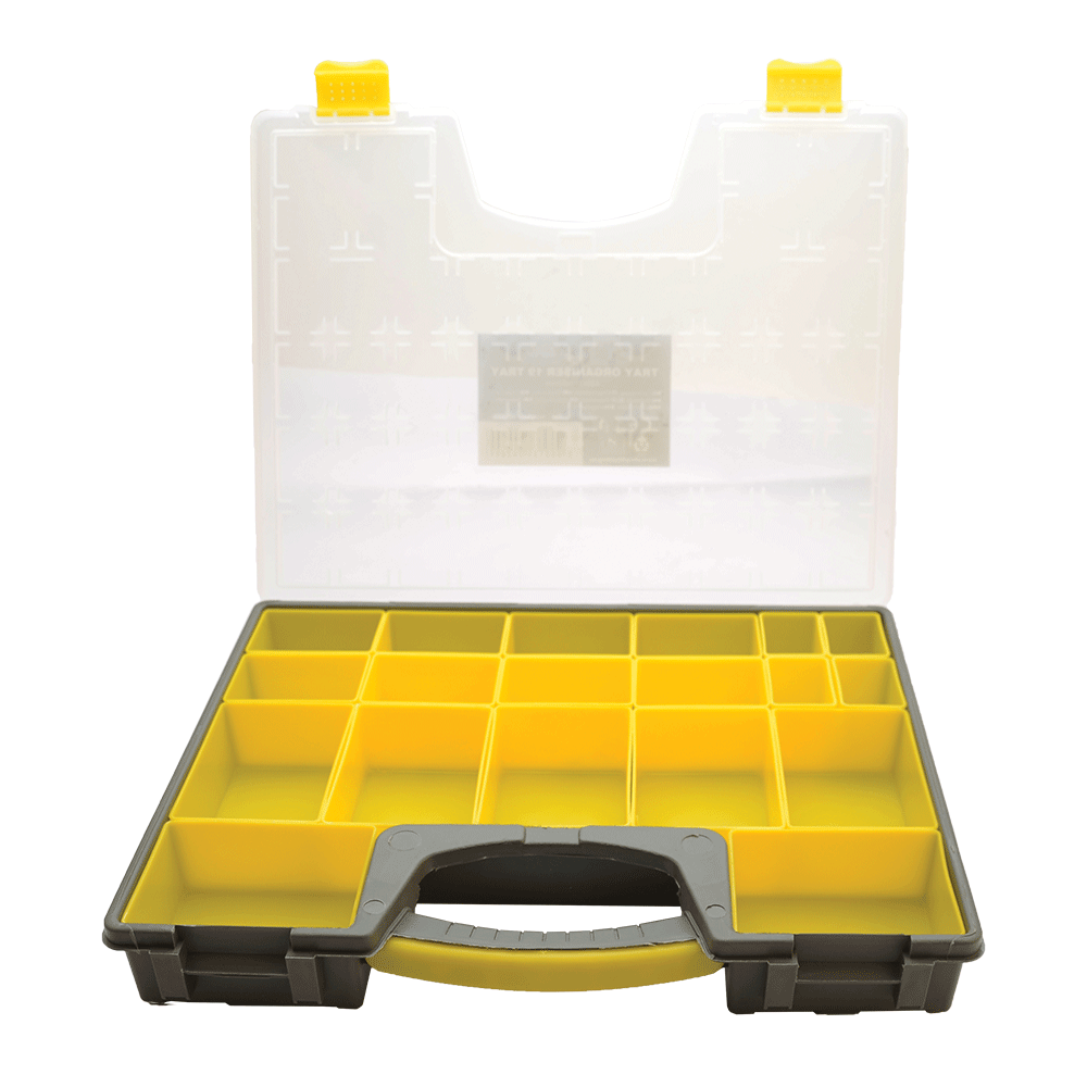 TRAY ORGANISER 19 TRAY 420x335x62mm