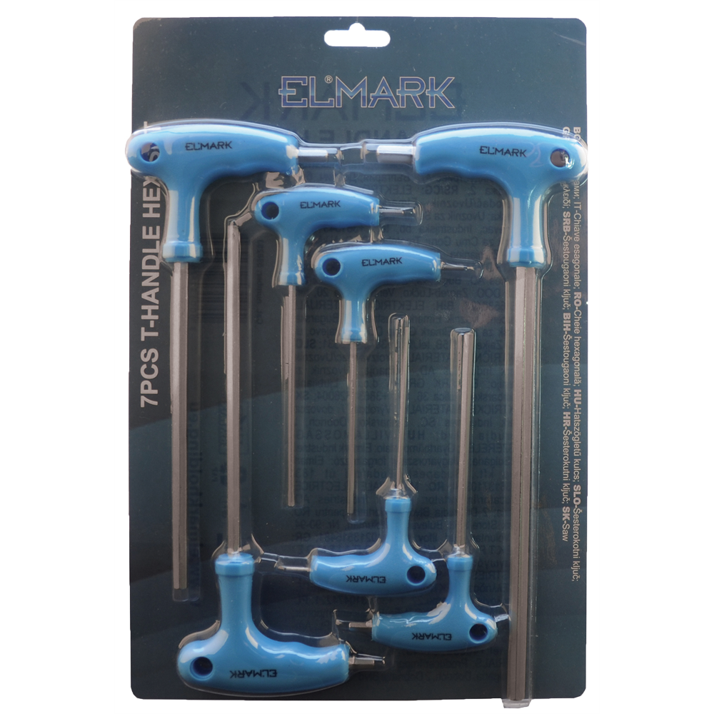 7 KOSOV T-HANDLE ŠESTROKOTNIH KOMPLET