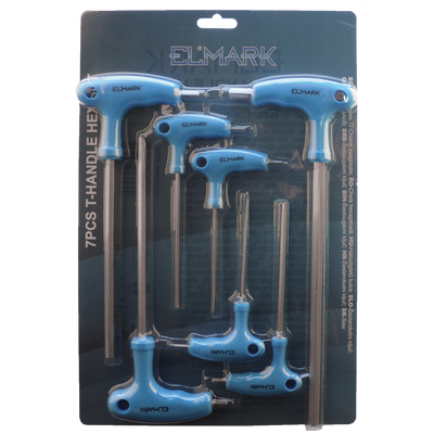 7 KOSOV T-HANDLE ŠESTROKOTNIH KOMPLET