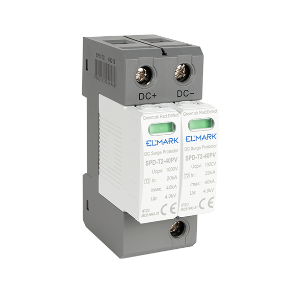 T2 2P SPD DC 1000V 40kA