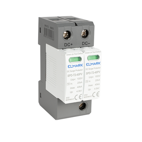 T2 2P SPD DC 1000V 40kA