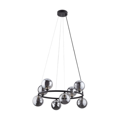 TK Lighting lestenec anabelle 6844 8XG9 črna