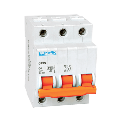AVTOMATSKI ODKLOPNIK 4.5kA 10A 3P KRIVULJA C
