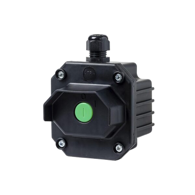 BOX P- 1 START BUTTON WITH 2 ENTRIES, IP65