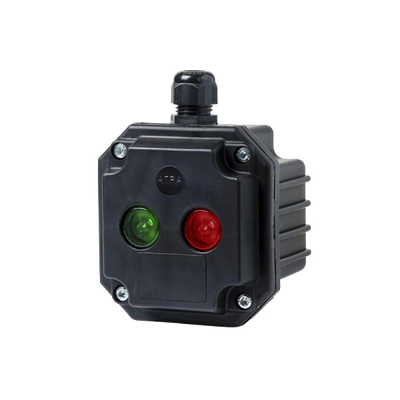 BOX LL- 2 LIGHT INDICATORS WHIT 1 ENTRY, IP65