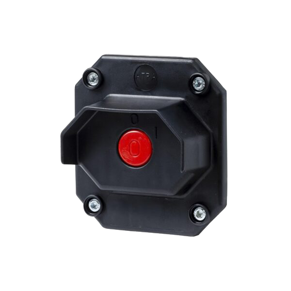 S- 1 STOP BUTTON FOR FIXING IN DISTR. BOARD, IP65