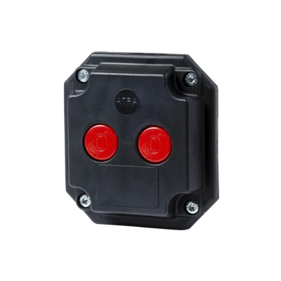SS- 2 STOP BUTTONS FOR FIXING IN DISTR. BOARD,IP65