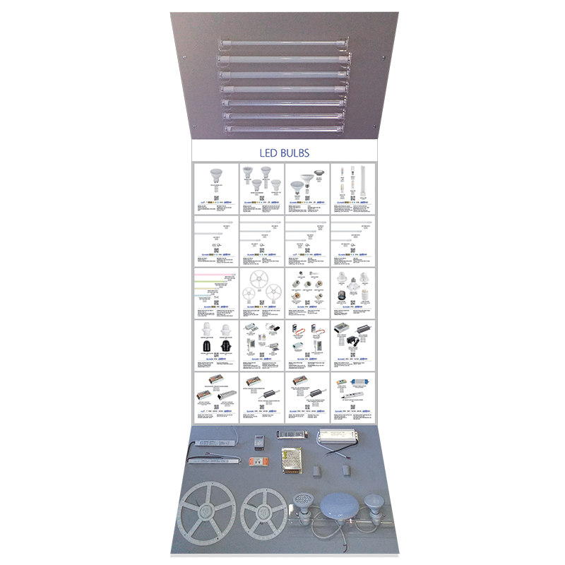 OGLAŠEVALNA STAND- 17 LED BULBS-2