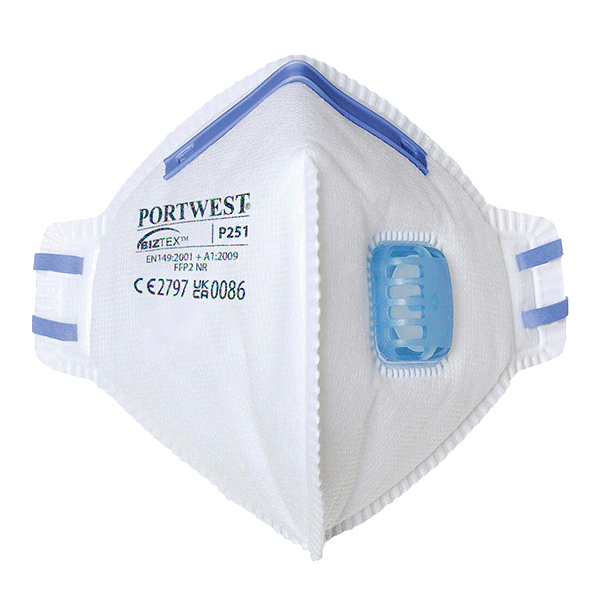 P251 FFP2 VALVED FOLD RAVNO RESPIRATOR