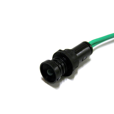 LUČ INDICATOR D5 mm 230V AC, RDEČA