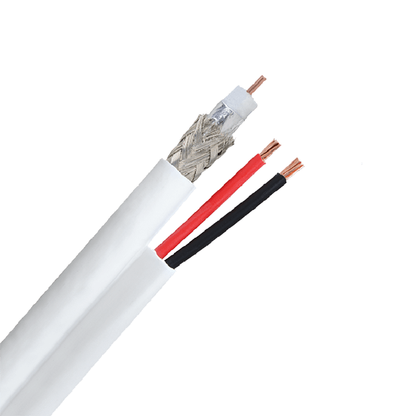 COAXIAL CABLE RG59 / + 2X0.5MM2