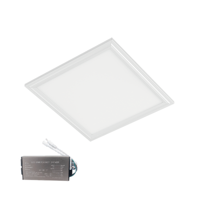 LED PANEL 48W 4000K 595x595mm IP44 BELI OKVIR Z ZASILNIM MODULOM