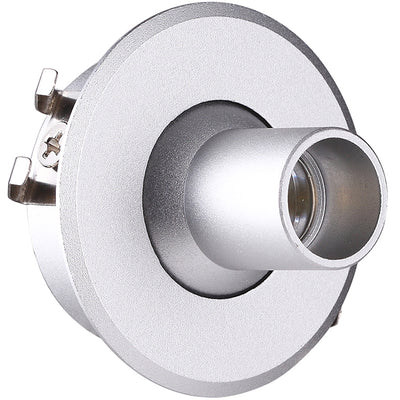 EL-CF03 LED cabinet svetilka 12V/1W 4000K D39MM, si. – Elbrand