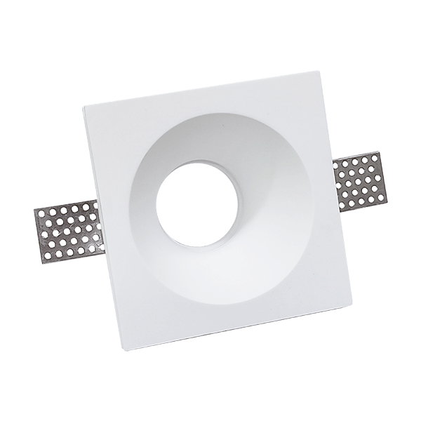 VGRADNA STROPNA SVETILKA IZ MAVCA KVADRATNA GU10 120x120