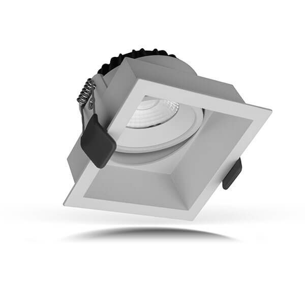 LED DOL RAZSVETLJAVA 13W, 4000K, 36° GLOBOKA KVADRATNA