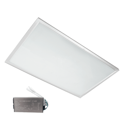 LED panel 36W 4000-4300K 595X295mm beli okvir IP54 z zasilnim modulom – Elbrand