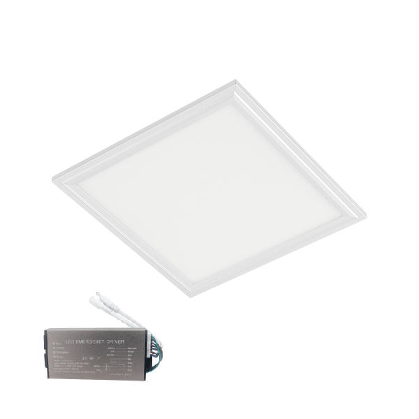 LED Panel 45W 4000K-4300K 595/595 beli okvir dimablini z zasilnim modulom