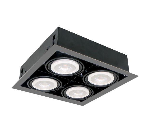 QUAD4 PAR30 4ХE27 DARK GREY