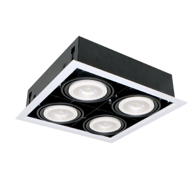 QUAD4 PAR30 4ХE27 WHITE