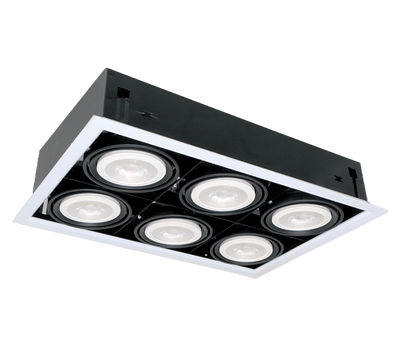QUAD6 PAR30 6ХE27 WHITE