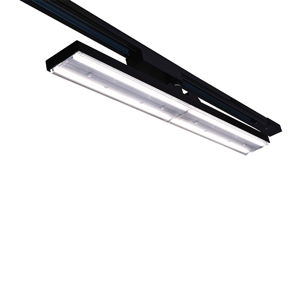 REFLEKTOR ZA TOKOVNO TIRNICO B60 2-LINIJE 42W 60&degCCT ČRNI