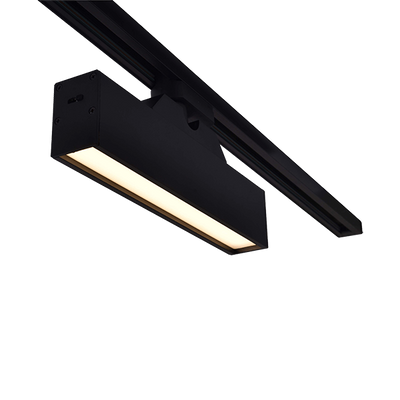 REFLEKTOR ZA TOKOVNO TIRNICO K30 4-LINIJE 12W 120&degCCT ČRNI