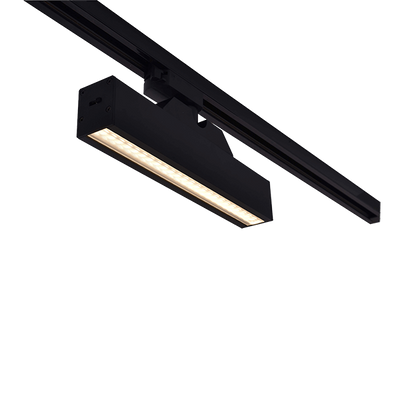 REFLEKTOR ZA TOKOVNO TIRNICO T30 2-LINIJE 12W 30&degCCT ČRNI
