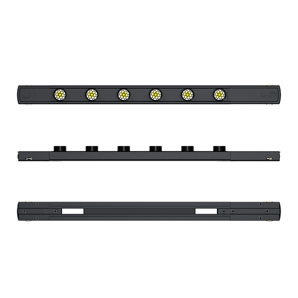 EL-US02 ULTRA SLIM MAGN. LED 48V 6W 3000K BLACK