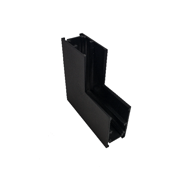 INSIDE CORNER FOR MAGNETIC TRACK RAIL SURFACE