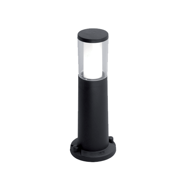 Carlo LED vrtna svetilka 6W CCT 4000K IP55 400mm črna