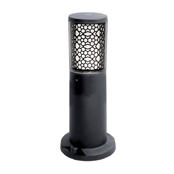 Carlo deco LED vrtna svetilka 6W CCT 4000K IP55 400mm črna