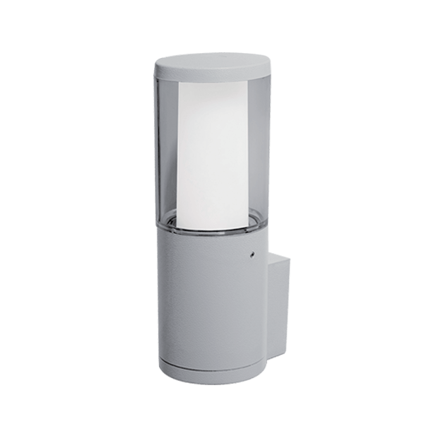 Carlo LED vrtna stenska svetilka 6W CCT 4000K IP55 siva