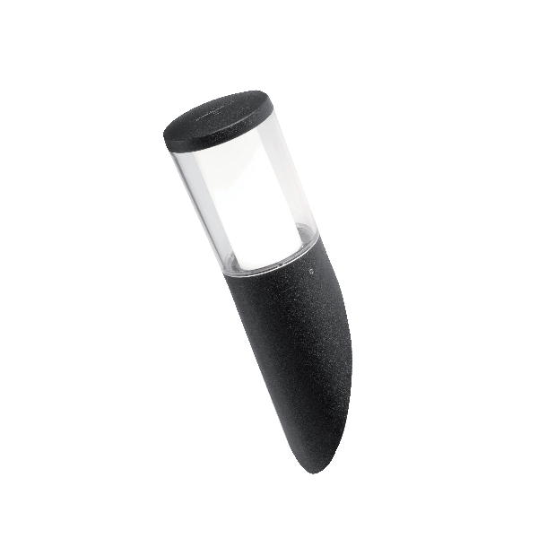 Carlo FS LED vrtna stenska svetilka 6W CCT IP55 črna