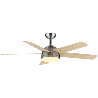 EL-1245 LED CHANDELIER WITH FAN 20W CHROME/WOOD