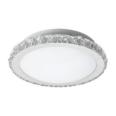 Selena LED stropna svetilka 18W z daljinskim krom – Elbrand