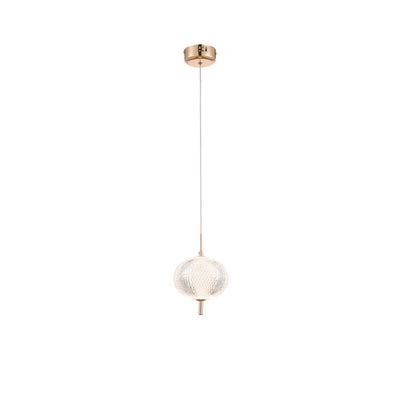 AMARO LED PENDANT 12W 3000K, GOLD