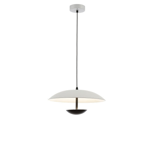 AТЕНА LED PENDANT 12W 4000K, WHITE+BLACK