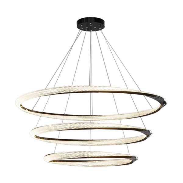 ERICA LED PENDANT 120W 3000K, BLACK