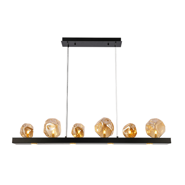 ROCK LESTENEC 4X5W CRNA/JANTAR