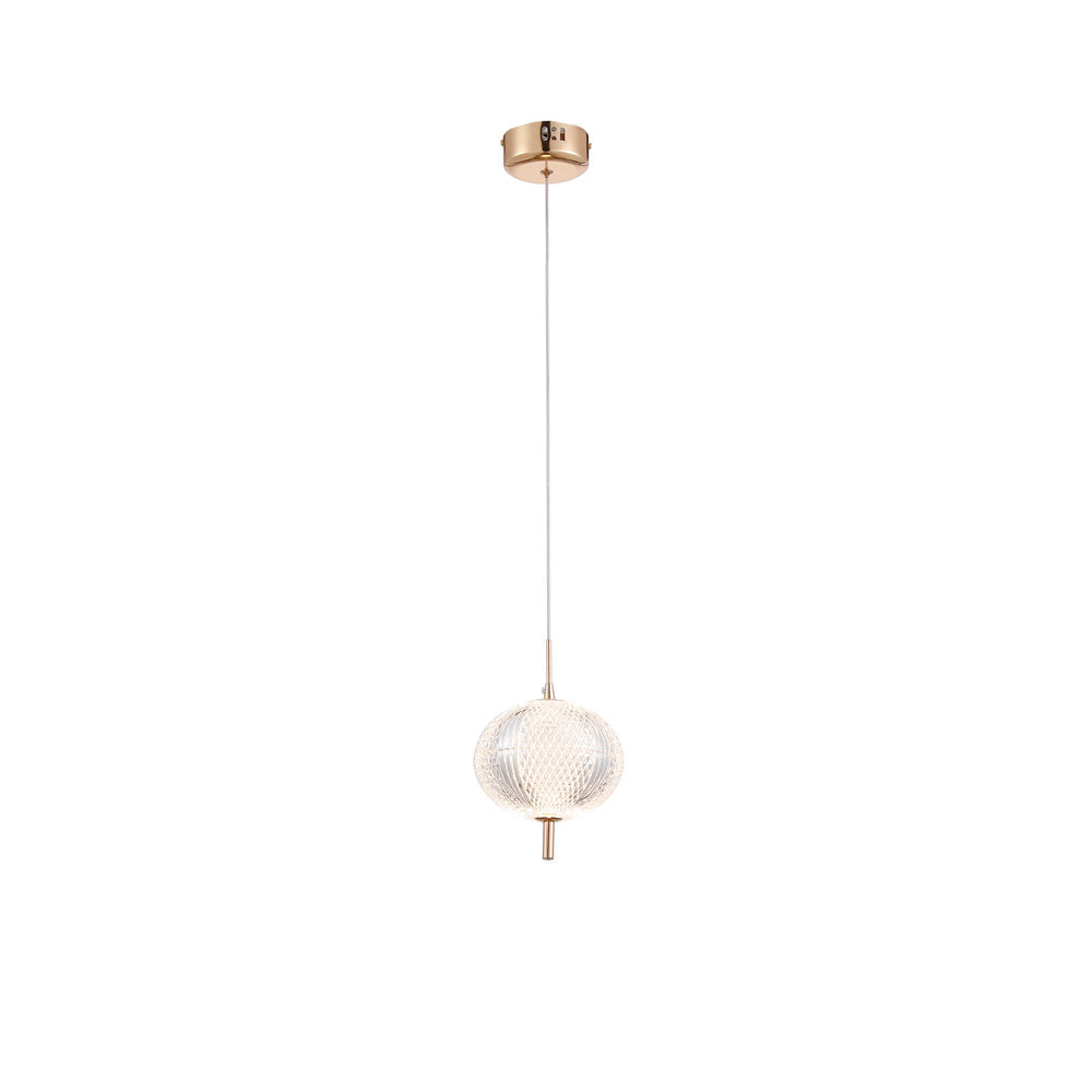 AMARO LED PENDANT 12W 3000K, GOLD