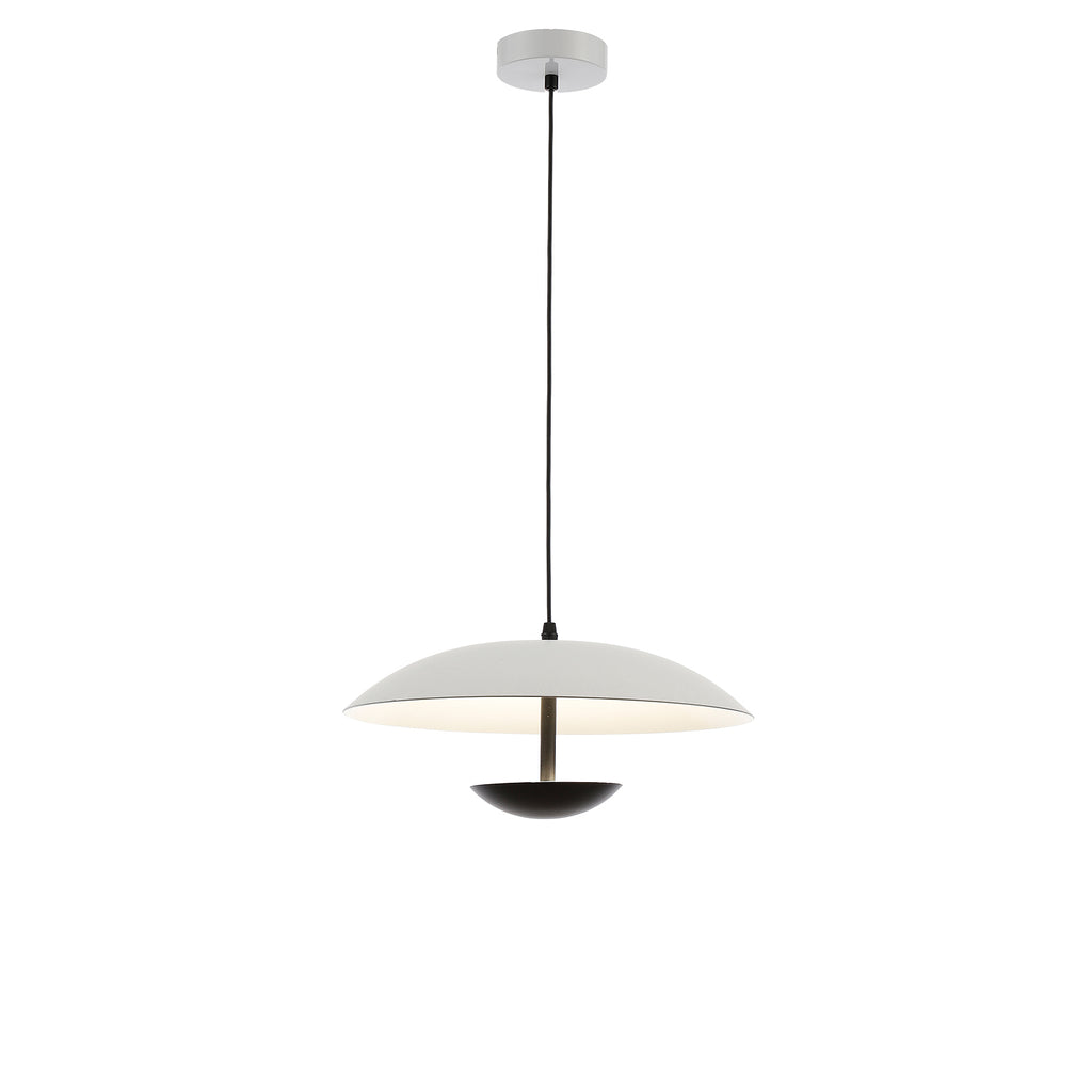 AТЕНА LED PENDANT 12W 4000K, WHITE+BLACK